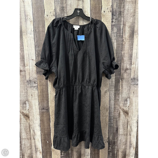 Dress Casual Short By Chicsoul In Black, Size: 2x