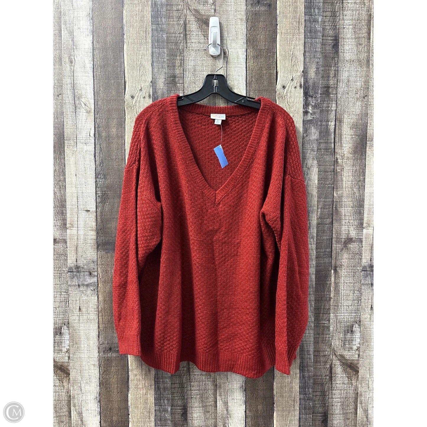 Sweater By Lularoe In Red, Size: Xl