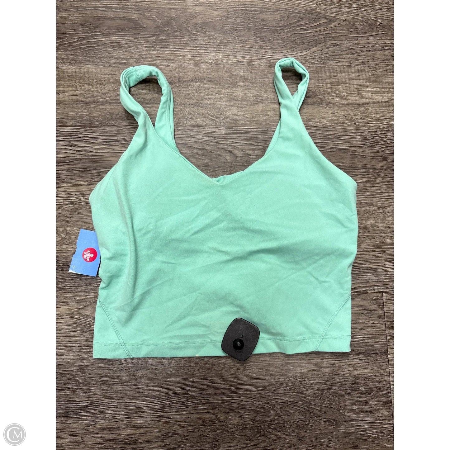 Athletic Bra By Lululemon In Green, Size: 8