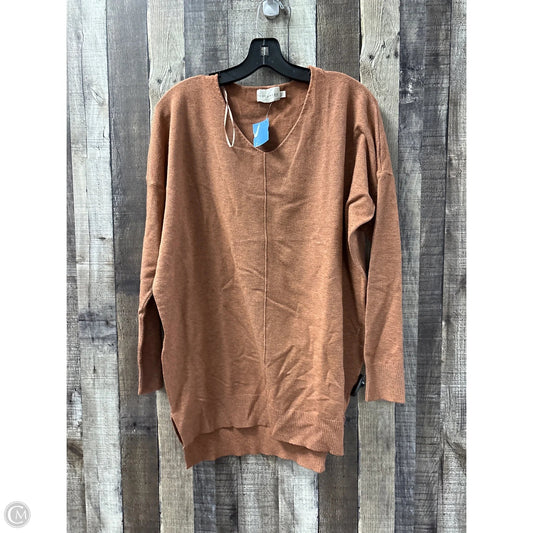 Sweater By Dreamers In Orange, Size: M