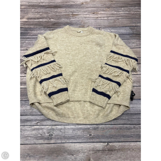 Sweater By Hem & Thread In Tan, Size: M