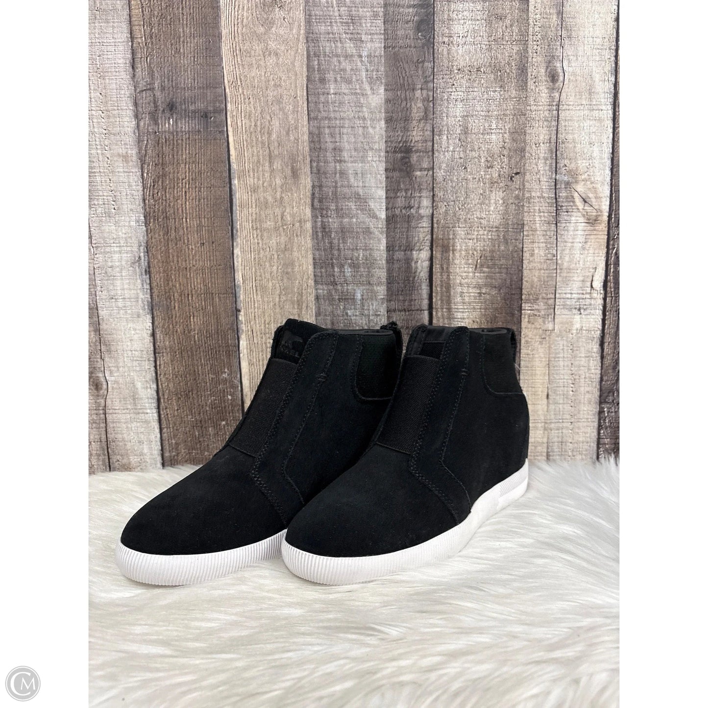 Boots Ankle Heels By Sorel In Black, Size: 9