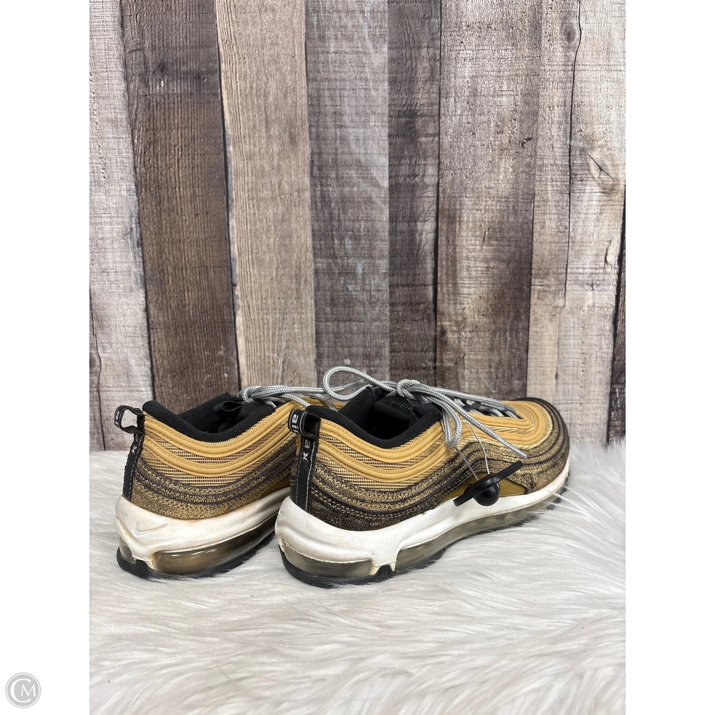 Shoes Athletic By Nike In Gold, Size: 9.5