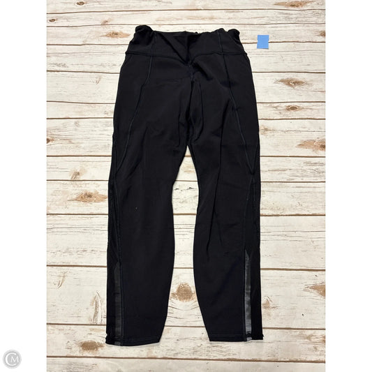 Athletic Leggings Capris By Athleta In Black, Size: M