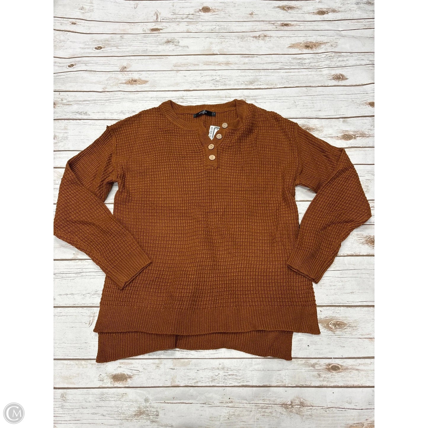Sweater By Zesica In Bronze, Size: L