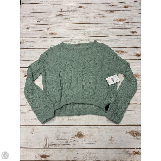 Sweater By Free People In Green, Size: Xs