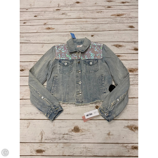 Jacket Denim By Cme In Blue Denim, Size: Xs