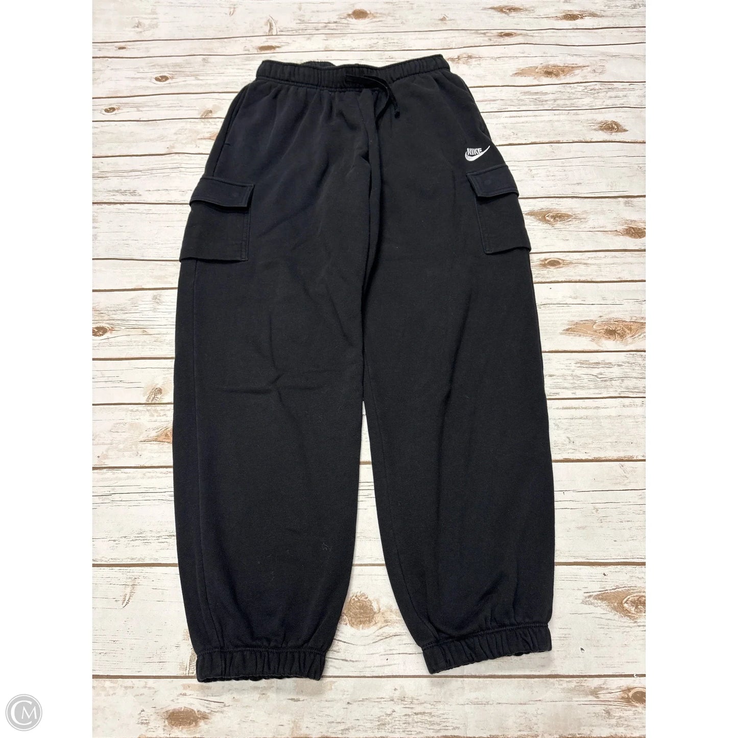 Athletic Pants By Nike In Black, Size: S