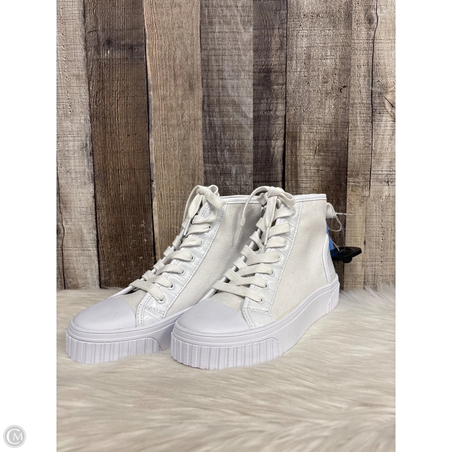 Shoes Sneakers By Nine West In White, Size: 7.5