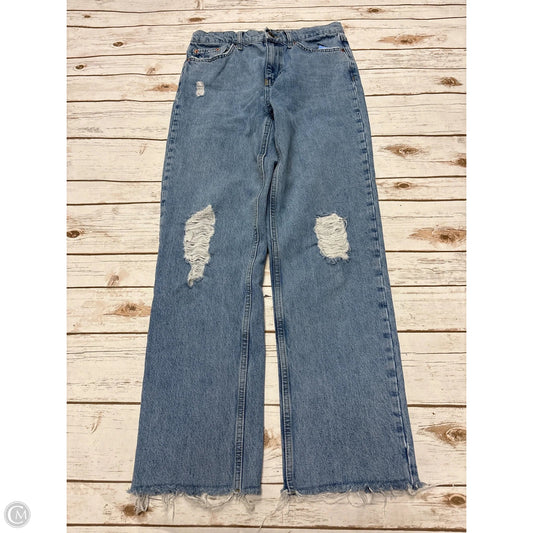 Jeans Straight By Bdg In Blue Denim, Size: 8