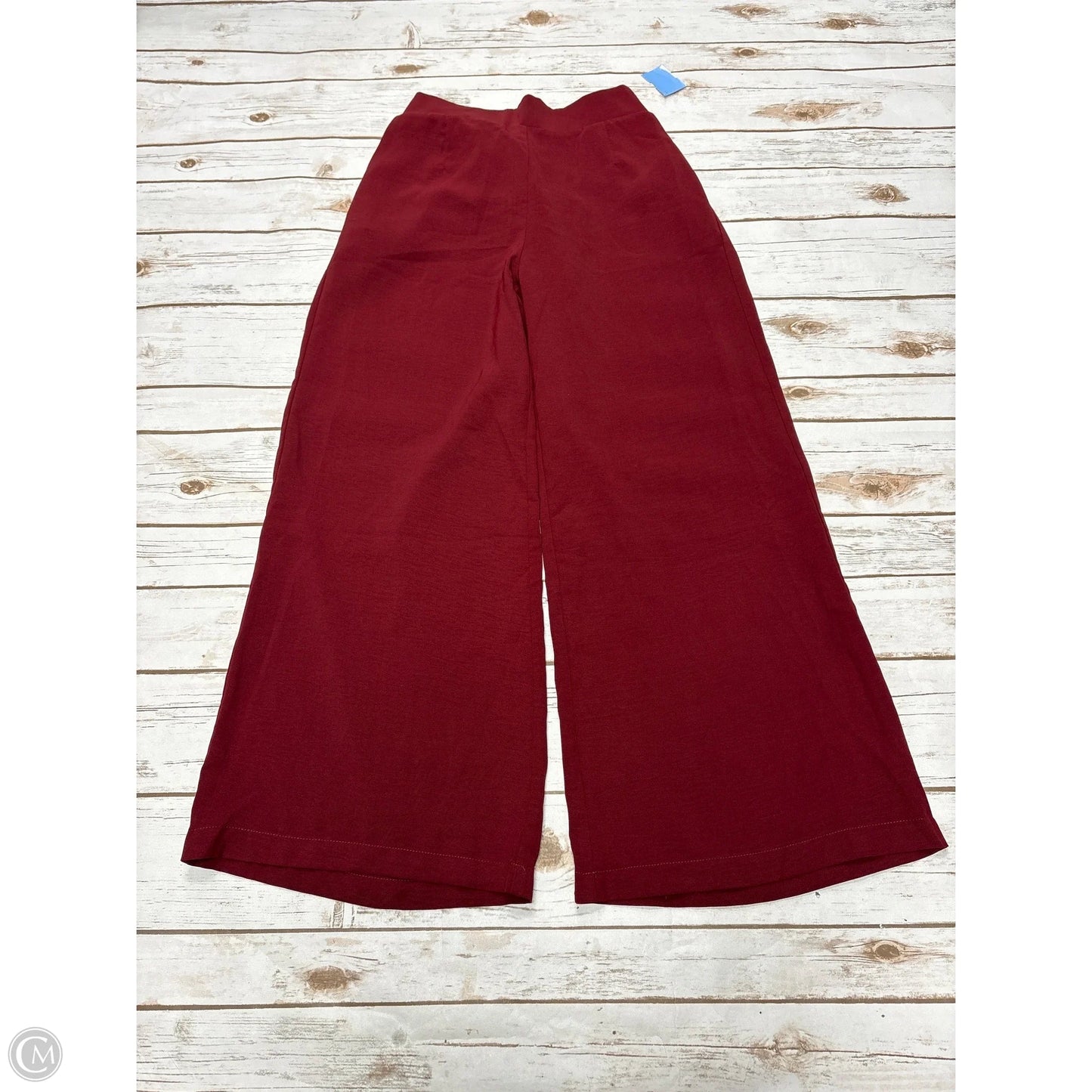 Pants Wide Leg By Jodifl In Maroon, Size: S