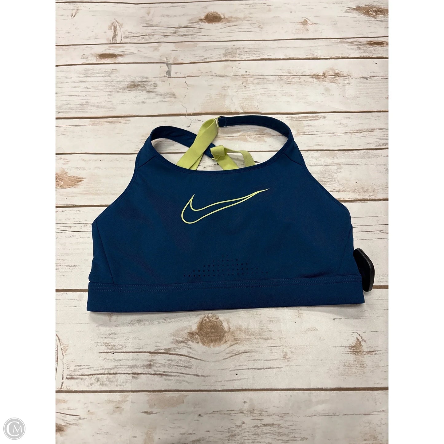 Athletic Bra By Nike In Teal, Size: M