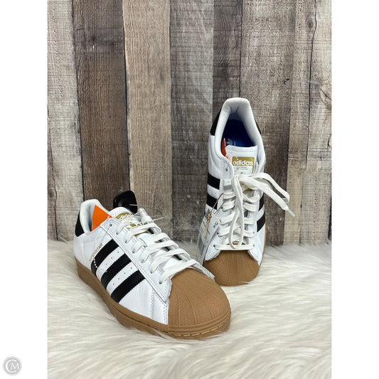 Shoes Athletic By Adidas In White, Size: 7.5