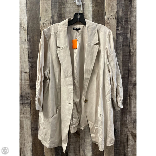 Blazer By Torrid In Tan, Size: 2x