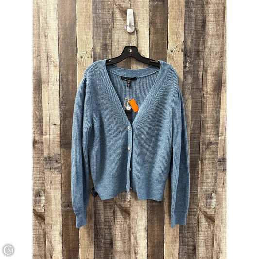 Sweater Cardigan By White House Black Market In Blue, Size: Xl