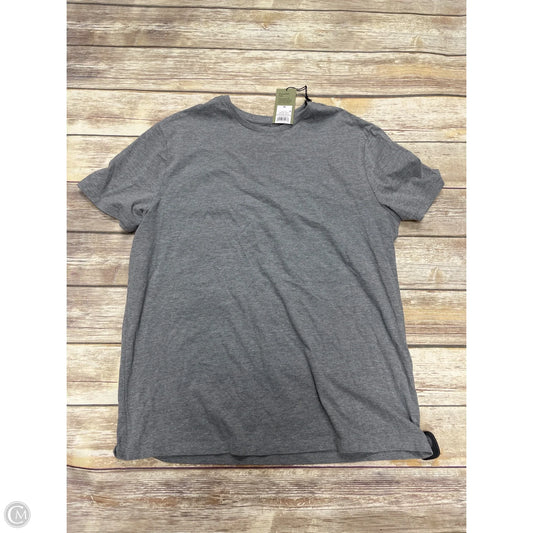 Top Short Sleeve Basic By Cme In Grey, Size: Xl