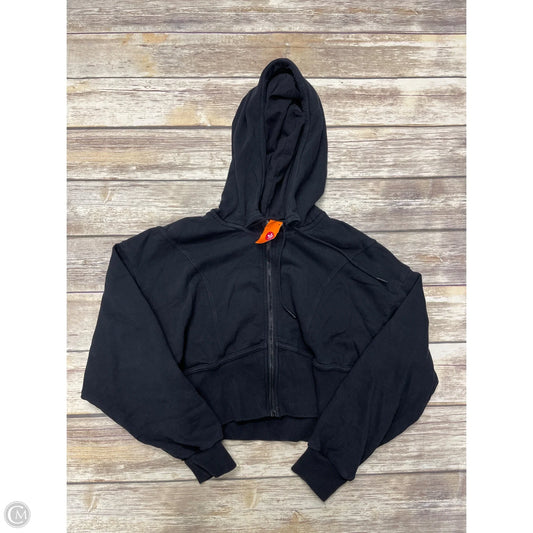 Athletic Sweatshirt Hoodie By Joy Lab In Black, Size: M