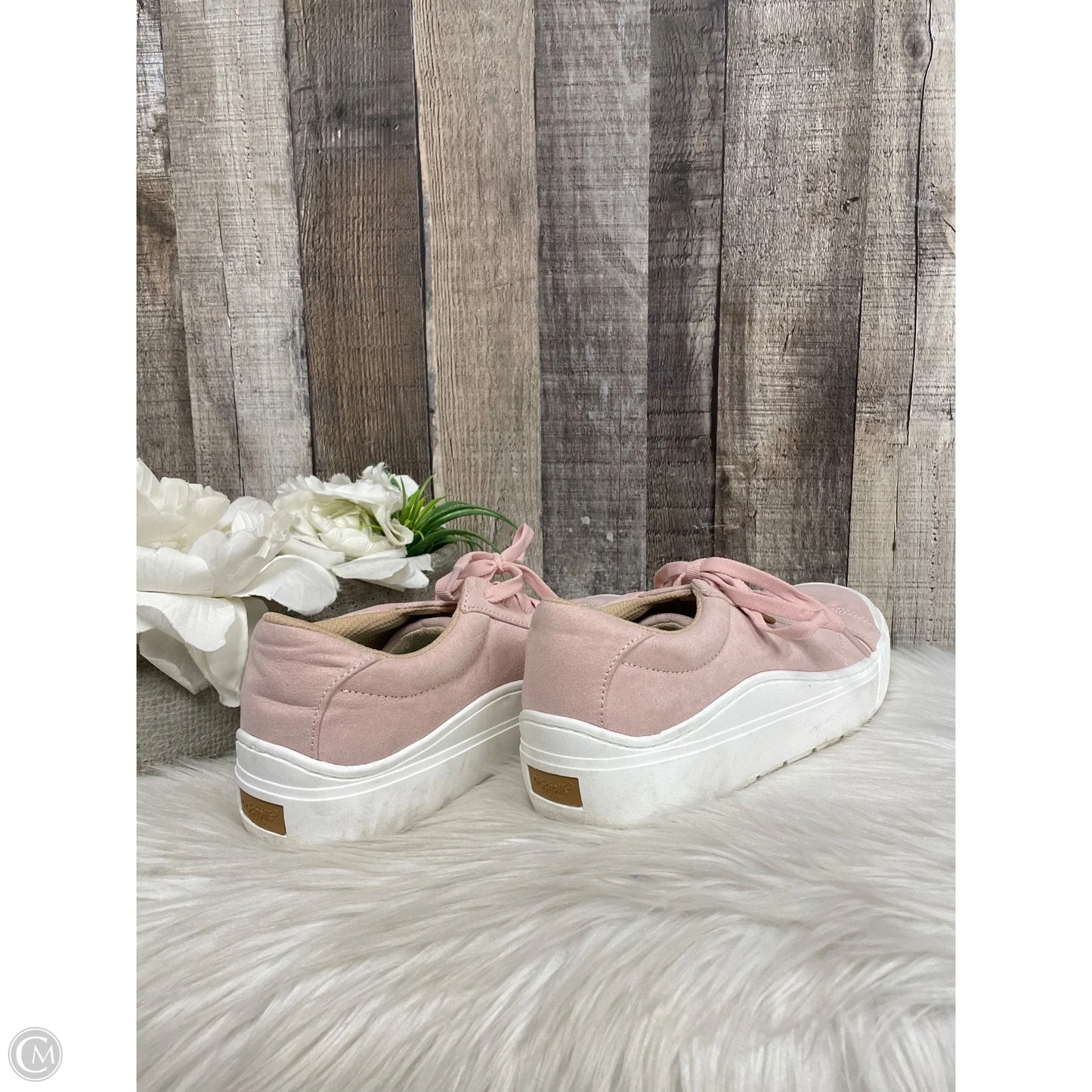 Shoes Sneakers By Dr Scholls In Pink, Size: 9