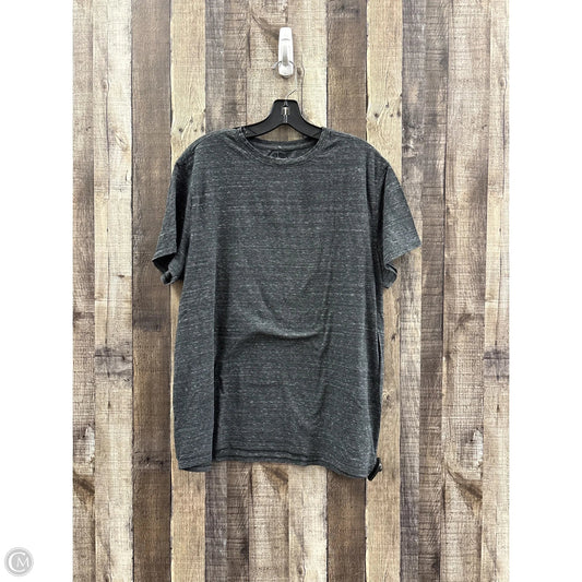 Top Short Sleeve Basic By Apt 9 In Grey, Size: Xl