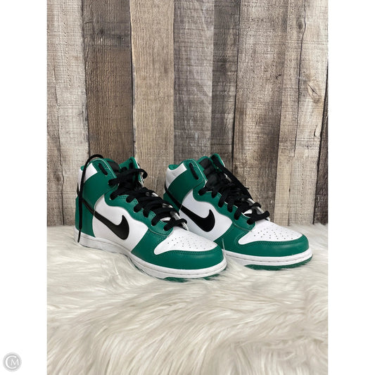 Shoes Athletic By Nike In Green & White, Size: 8.5