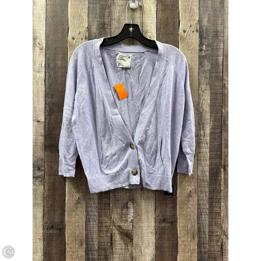 Cardigan By American Eagle In Purple, Size: M