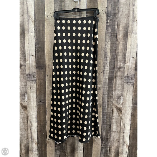 Skirt Maxi By A New Day In Polkadot Pattern, Size: Xl