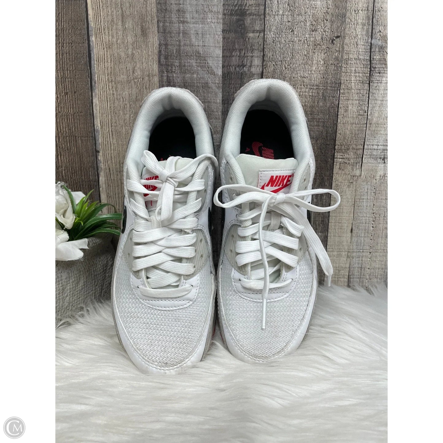 Shoes Athletic By Nike In White, Size: 7.5