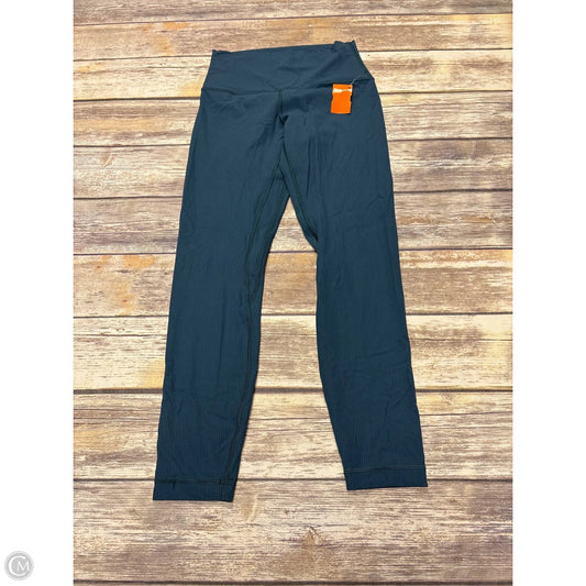 Athletic Leggings By Lululemon In Teal, Size: 6