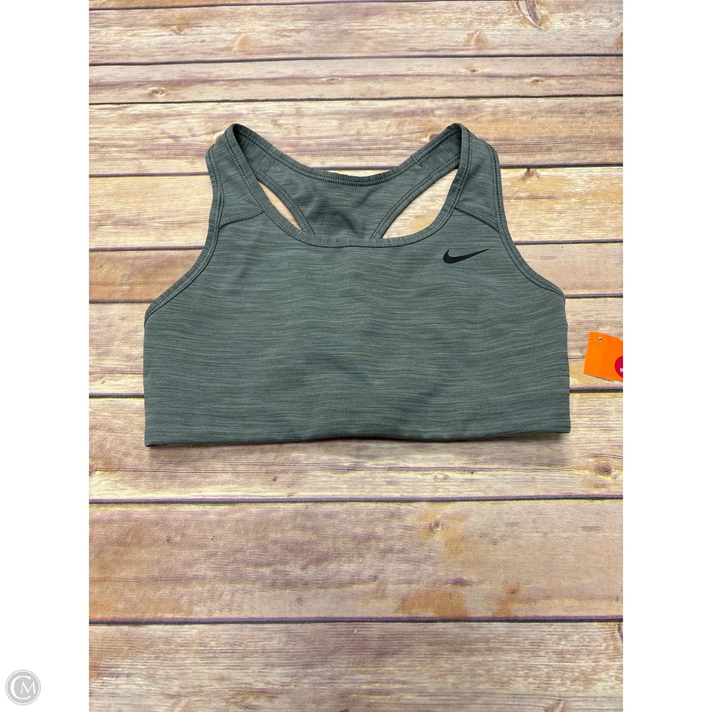 Athletic Bra By Nike In Green, Size: S