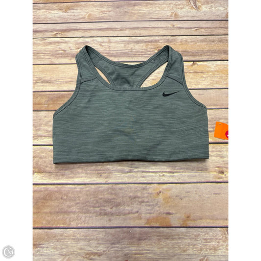 Athletic Bra By Nike In Green, Size: S