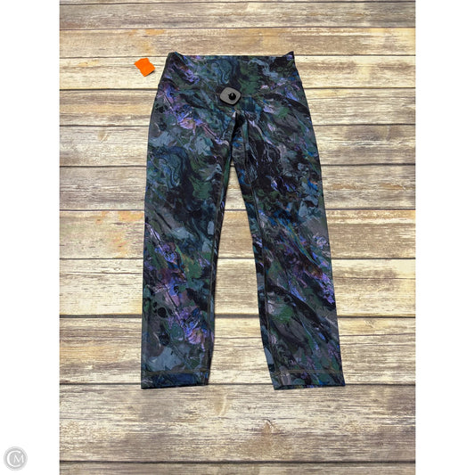 Athletic Leggings By Lululemon In Multi-colored, Size: 8