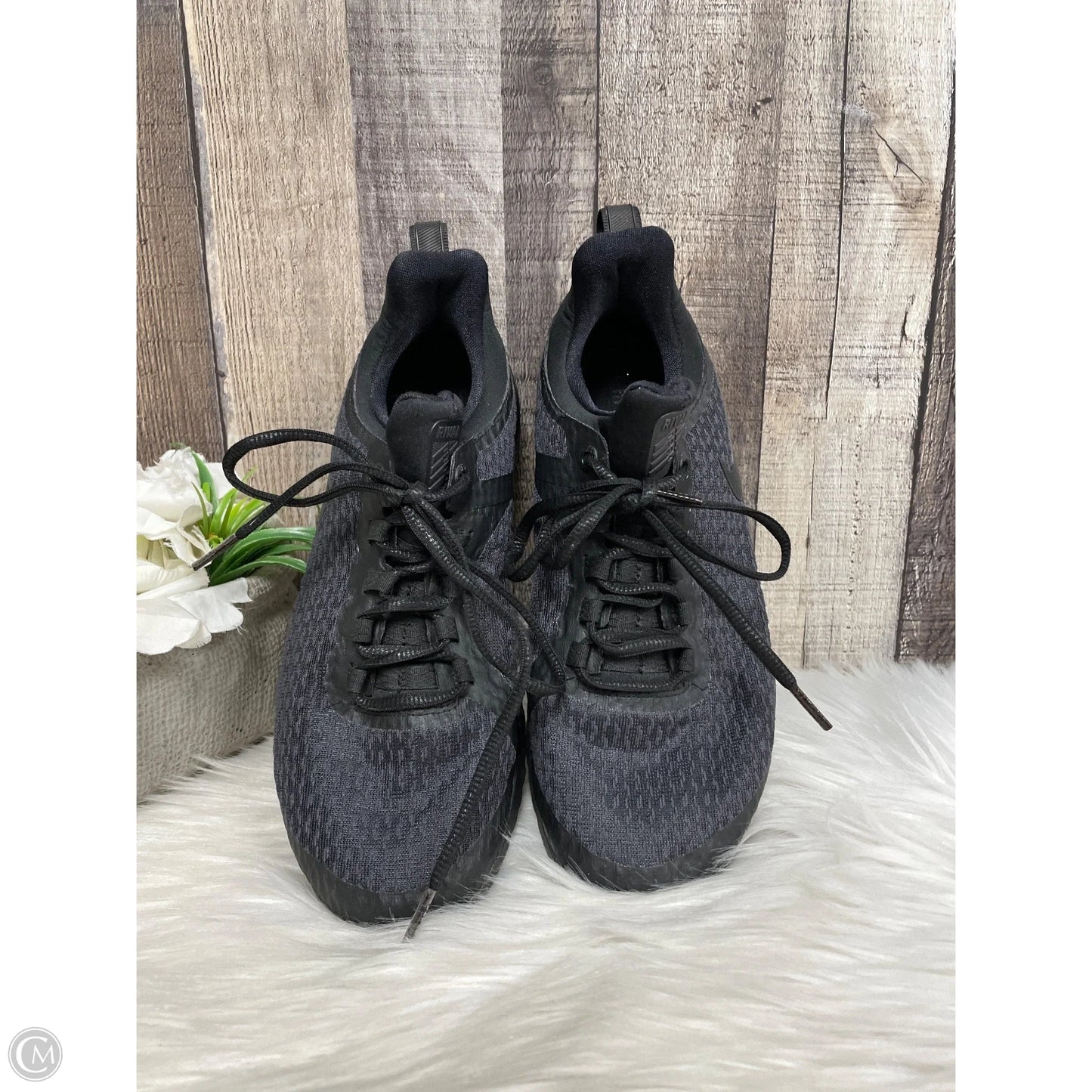 Shoes Athletic By Nike In Black, Size: 8