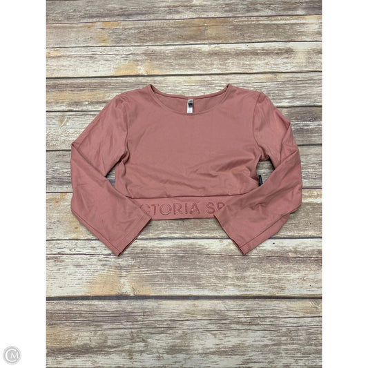Top Long Sleeve By Victorias Secret In Mauve, Size: Xs