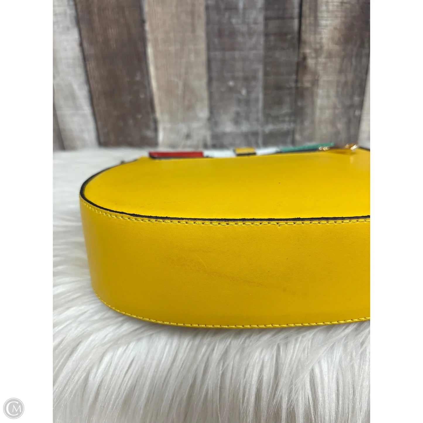 Crossbody Leather By Clothes Mentor, Size: Medium