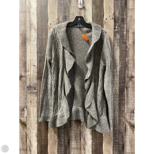 Cardigan By Karen Scott In Grey, Size: M