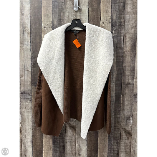 Sweater Cardigan By Cme In Brown, Size: L