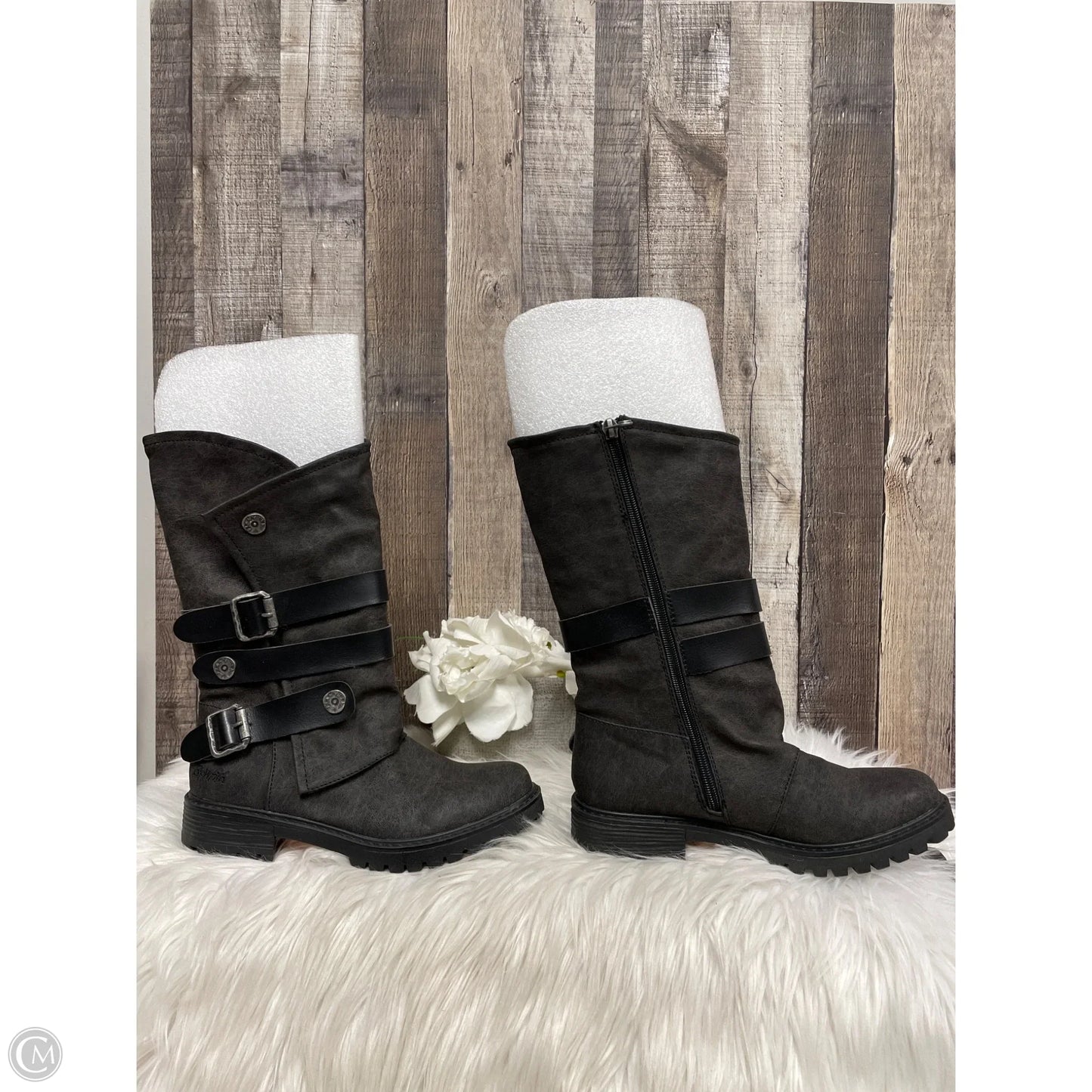 Boots Knee Flats By Blowfish In Black, Size: 7.5