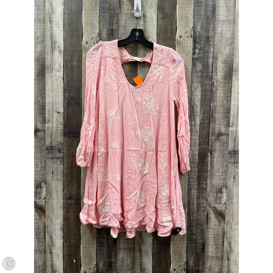 Dress Casual Midi By Altard State In Pink, Size: M