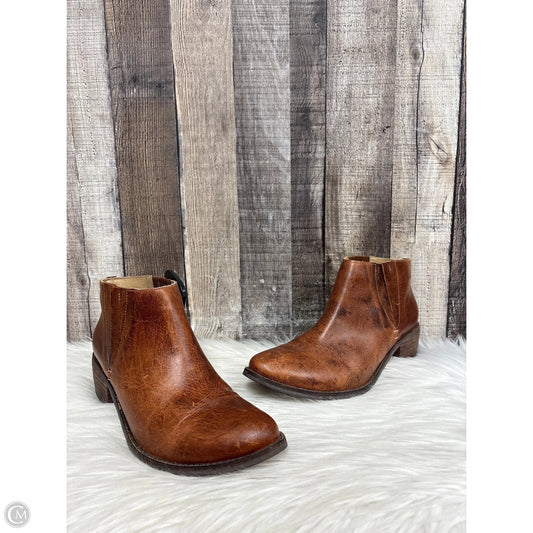 Boots Ankle Heels By Matisse In Brown, Size: 8.5