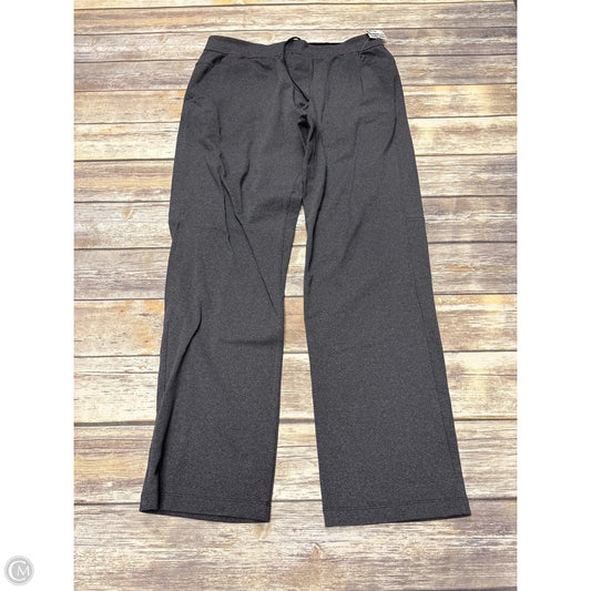 Athletic Pants By Lululemon In Grey, Size: Xl