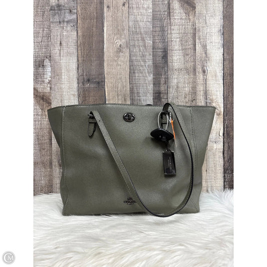 Tote Designer By Coach, Size: Large