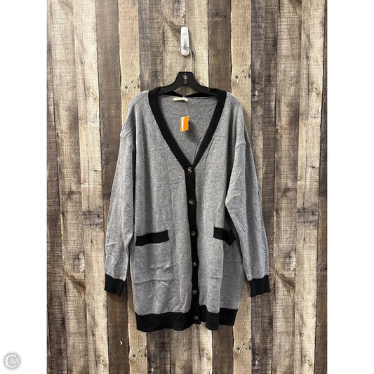 Cardigan By Cme In Grey, Size: Xl