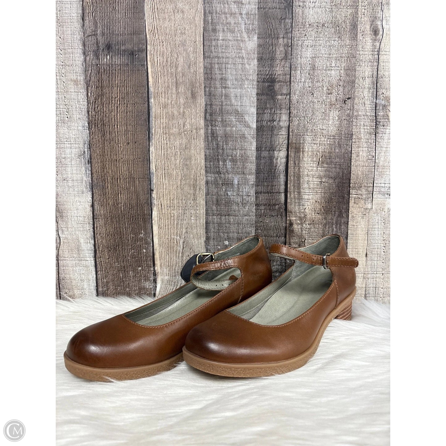 Shoes Heels Block By Dansko In Brown, Size: 5