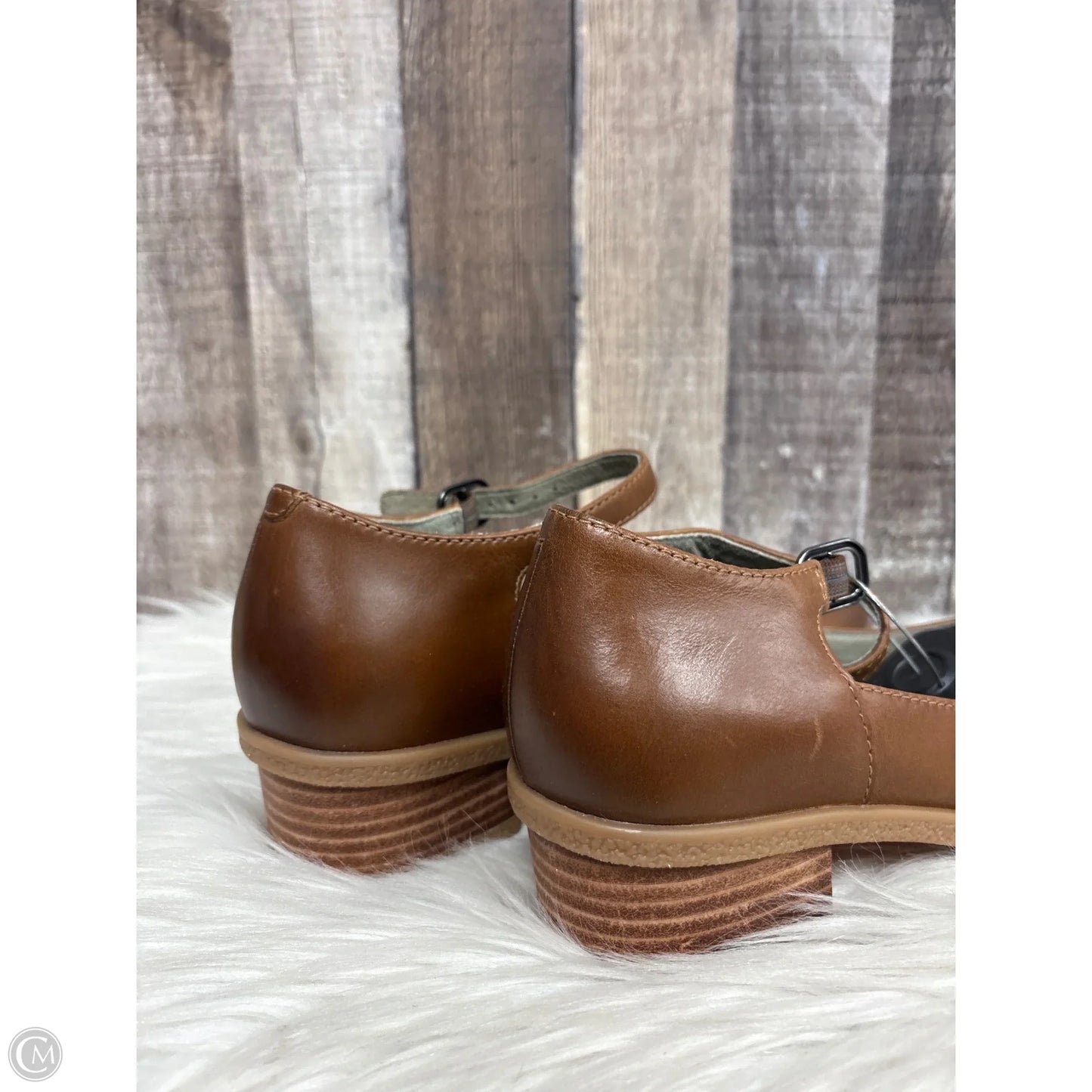 Shoes Heels Block By Dansko In Brown, Size: 5