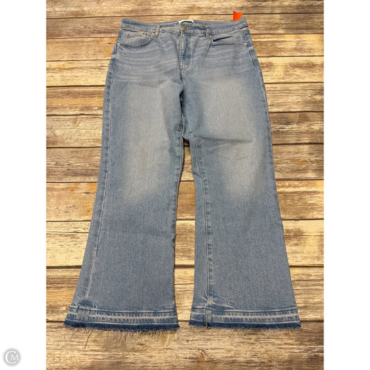 Jeans Wide Leg By Loft In Blue Denim, Size: 14
