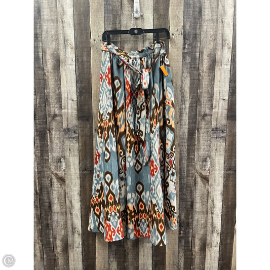 Skirt Maxi By Cme In Multi-colored, Size: L