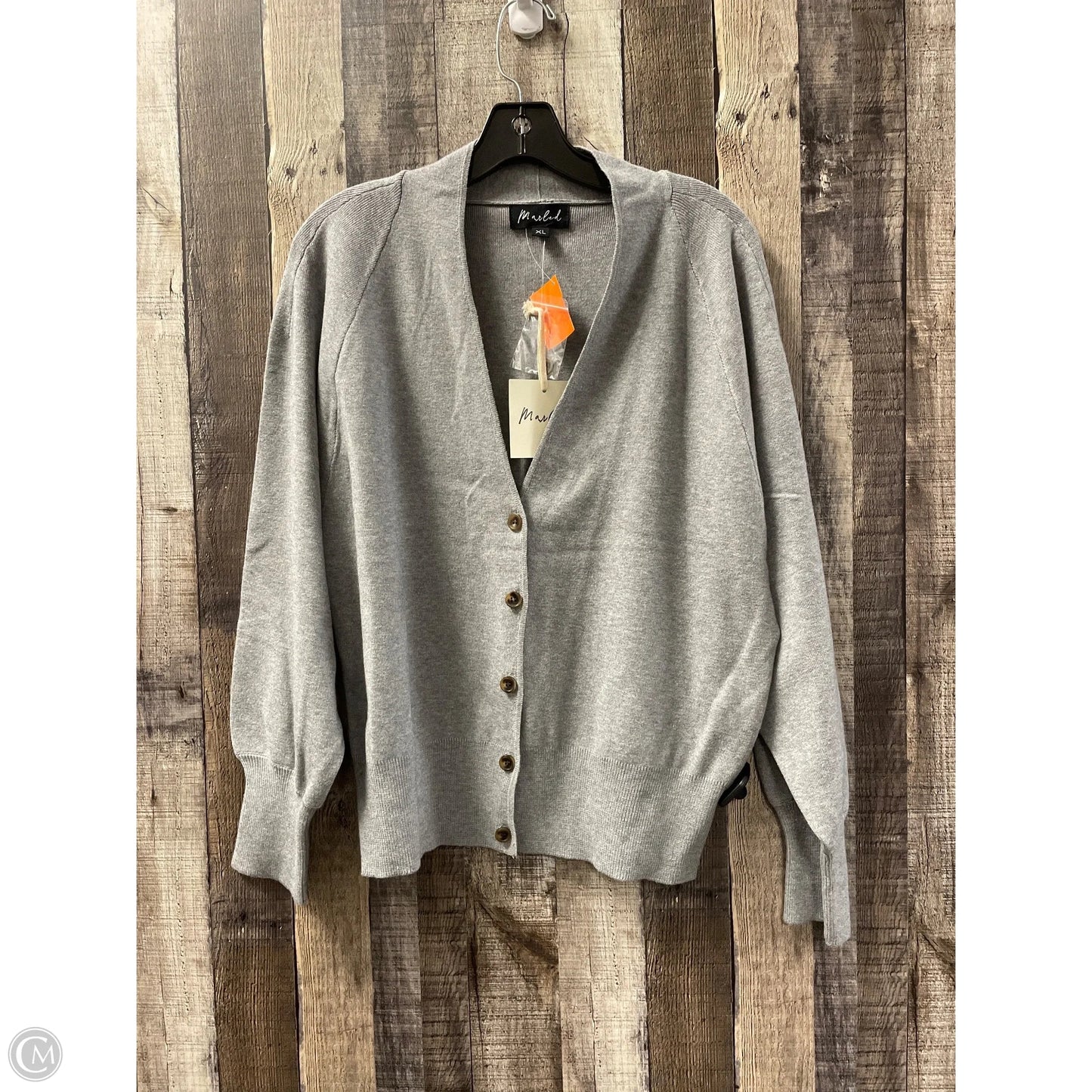 Cardigan By Marled In Grey, Size: Xl