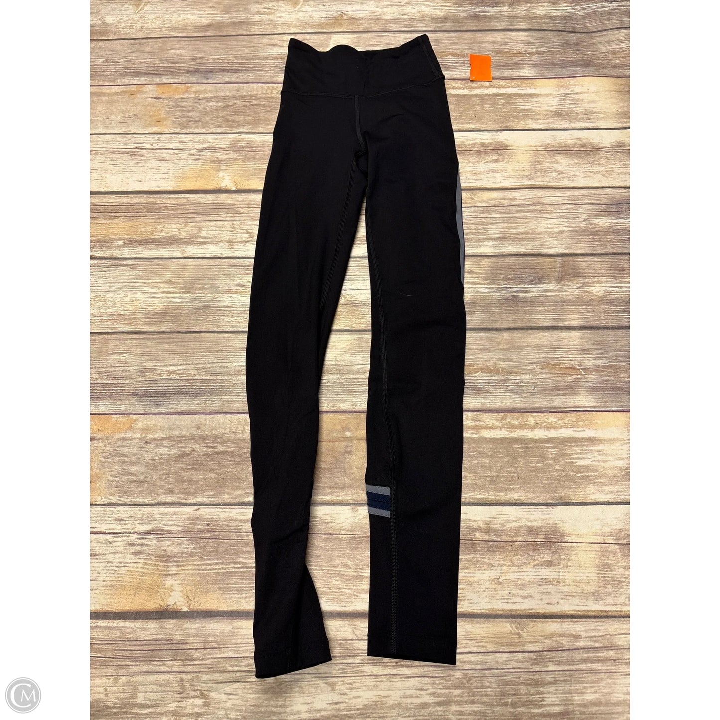 Athletic Leggings By Lululemon In Black, Size: 0