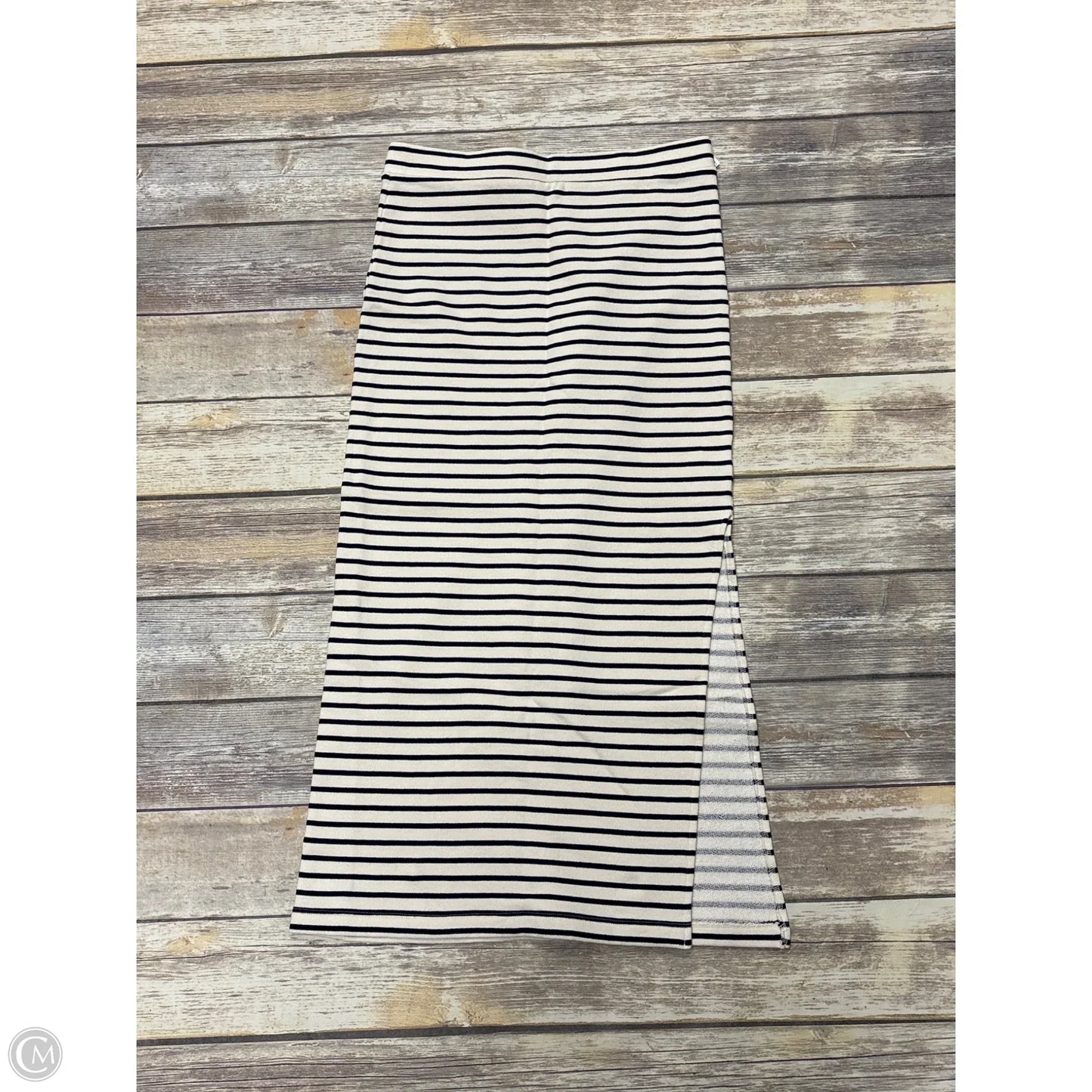 Skirt Maxi By Splendid In Striped Pattern, Size: M