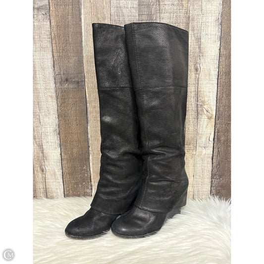 Boots Designer By Tory Burch In Black, Size: 6.5